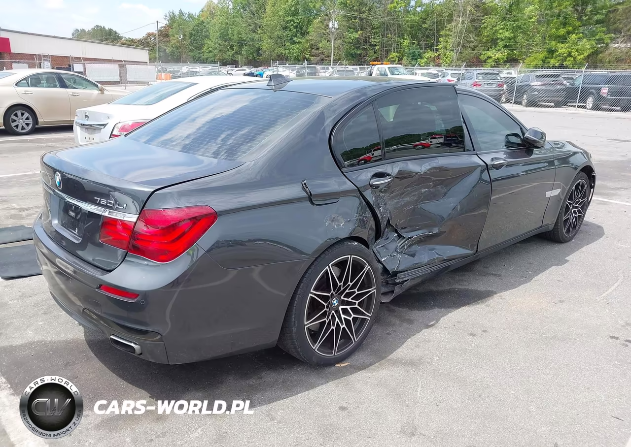 2015 BMW 750Li xDrive VIN:WBAYF8C5XFD655014 - 4