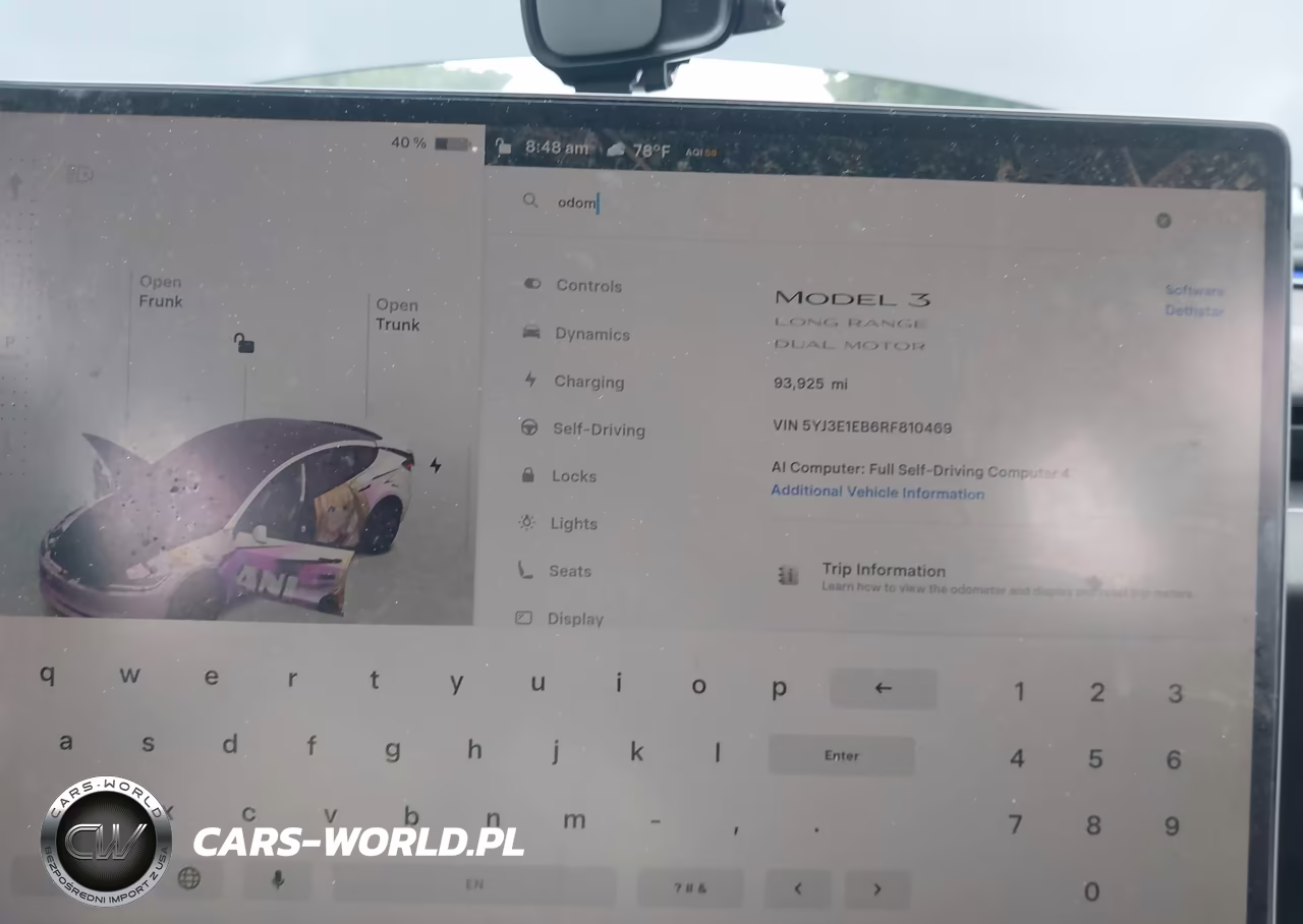2024 Tesla Model 3 Long Range Dual Motor All-Wheel Drive VIN:5YJ3E1EB6RF810469 - 7