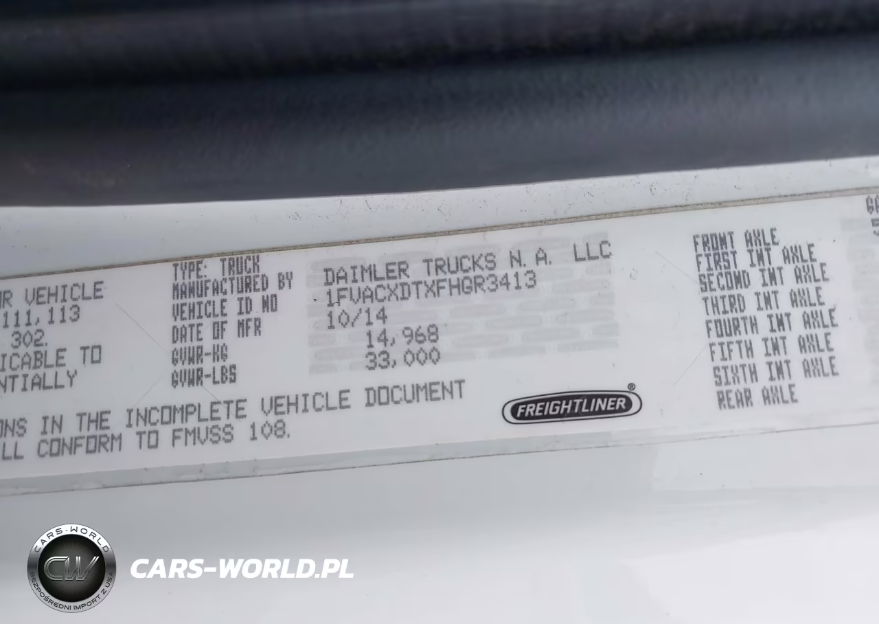 2015 Freightliner M2 106 Medium Duty VIN:1FVACXDTXFHGR3413 - 9