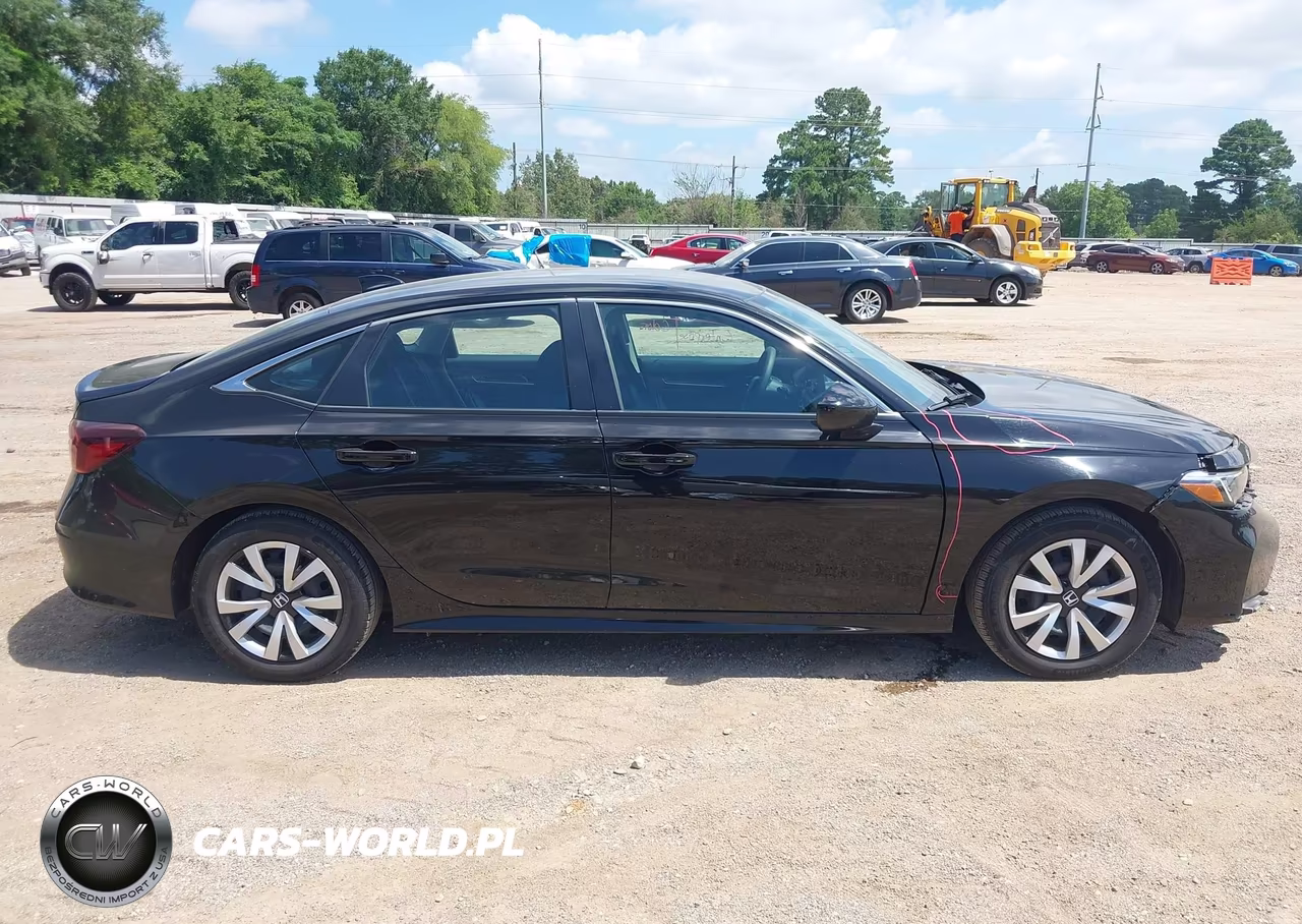 2025 Honda Civic Lx VIN:2HGFE2F20SH602526 - 14