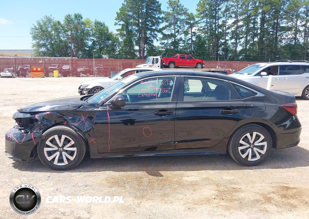 2025 Honda Civic Lx VIN:2HGFE2F20SH602526 - 15