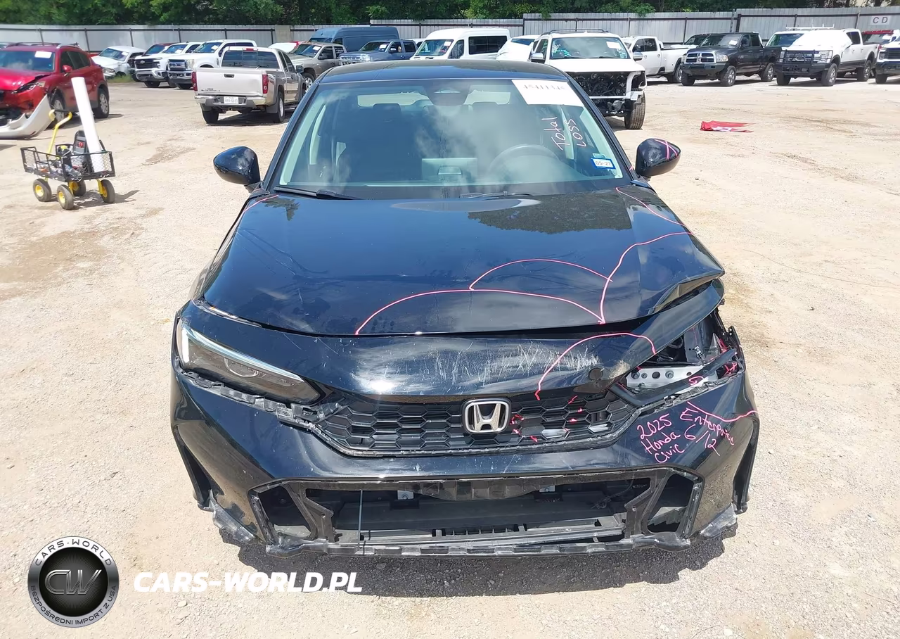 2025 Honda Civic Lx VIN:2HGFE2F20SH602526 - 6