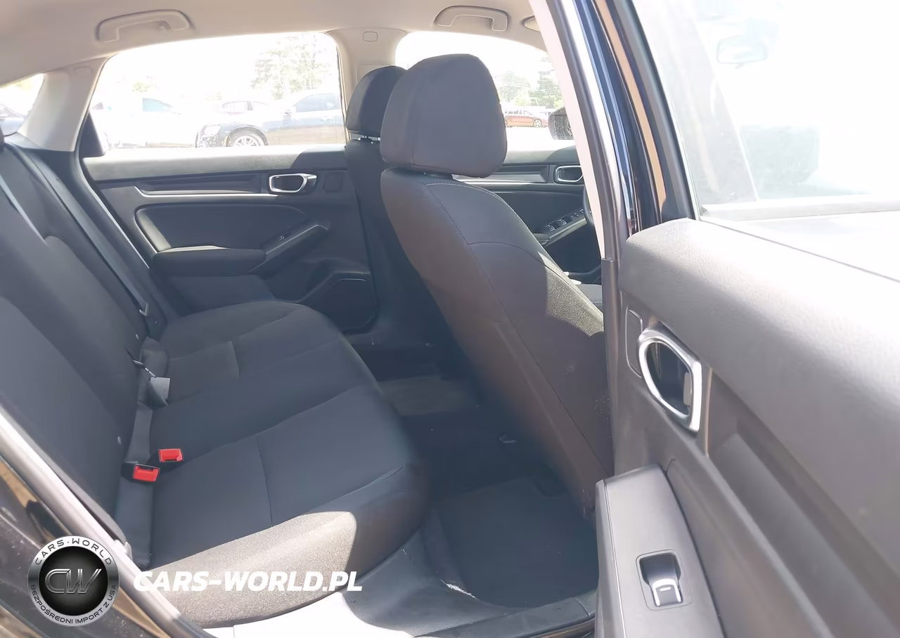 2025 Honda Civic Lx VIN:2HGFE2F20SH602526 - 8