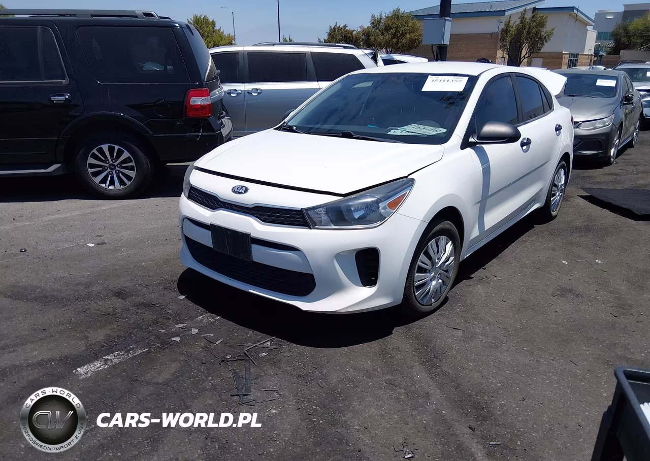 2018 Kia Rio Lx VIN:3KPA24AB8JE062292 - 2