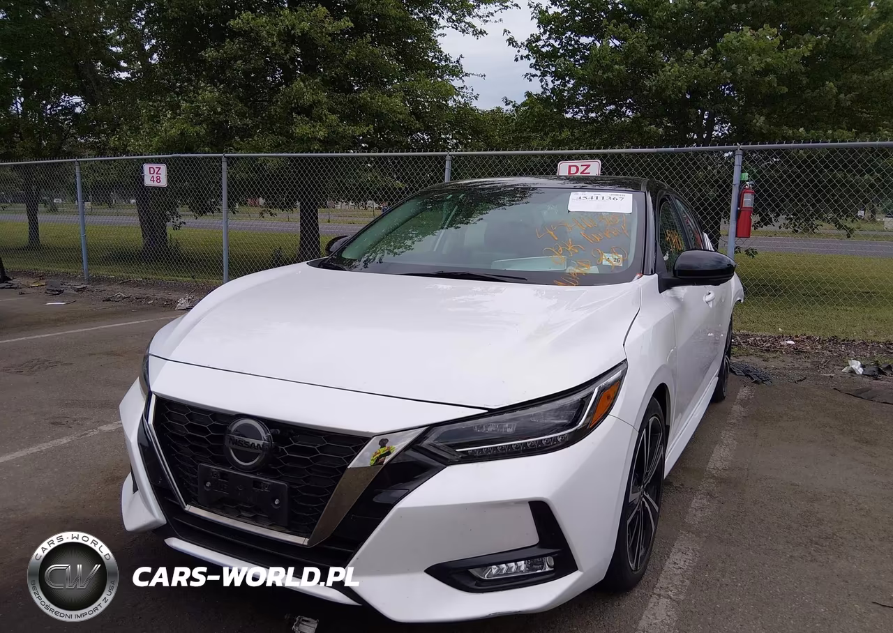 2021 Nissan Sentra Sr Xtronic Cvt VIN:3N1AB8DV9MY252587 - 2
