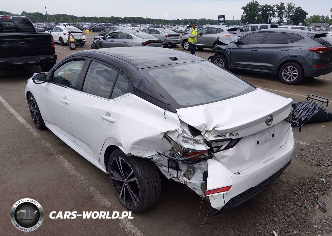 2021 Nissan Sentra Sr Xtronic Cvt VIN:3N1AB8DV9MY252587 - 3