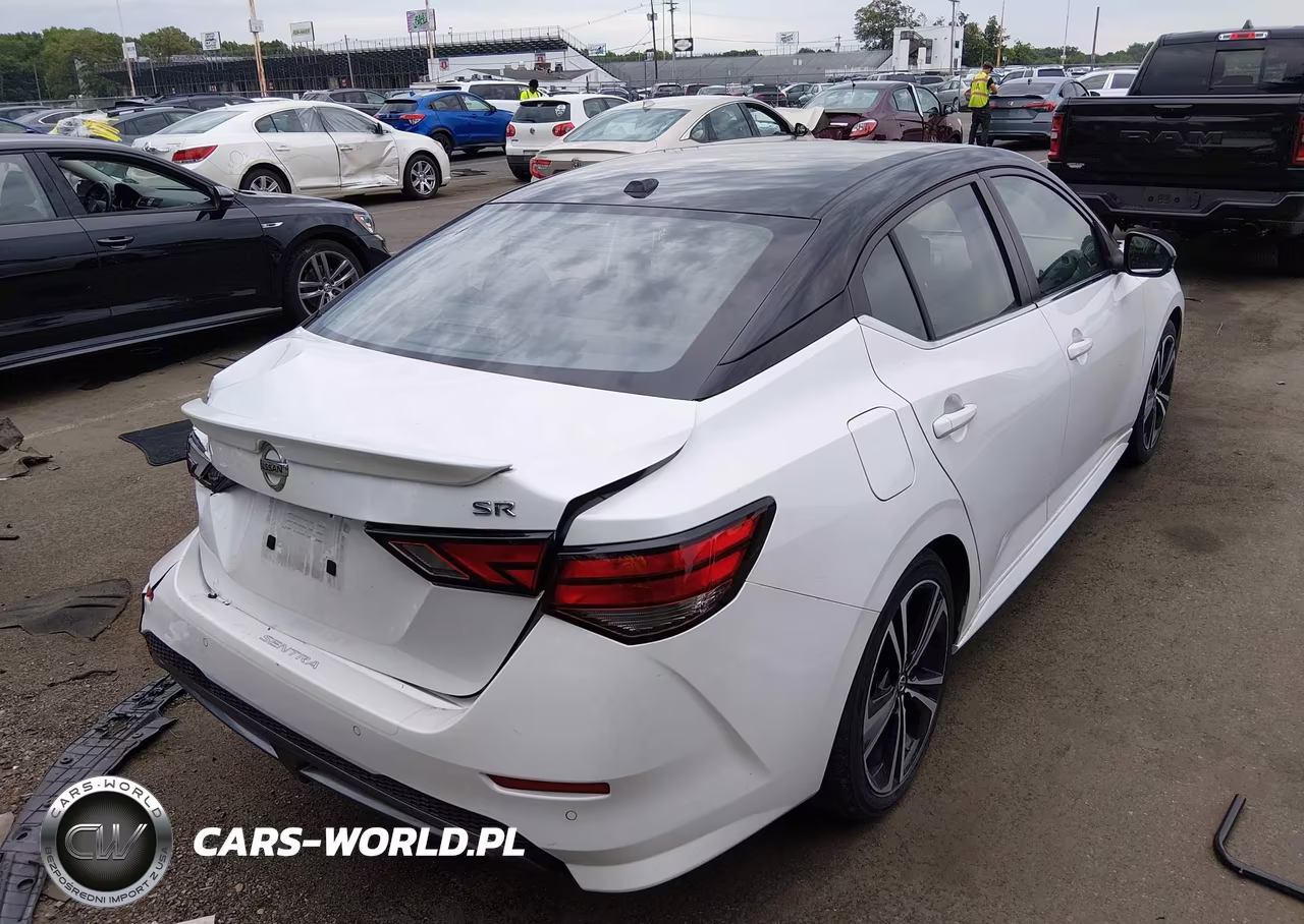 2021 Nissan Sentra Sr Xtronic Cvt VIN:3N1AB8DV9MY252587 - 4