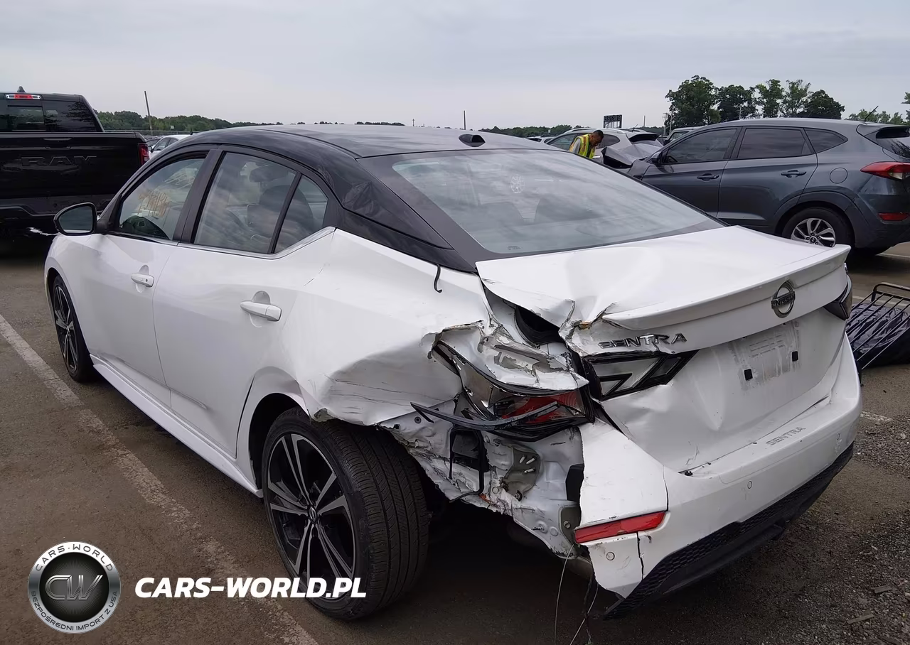 2021 Nissan Sentra Sr Xtronic Cvt VIN:3N1AB8DV9MY252587 - 6
