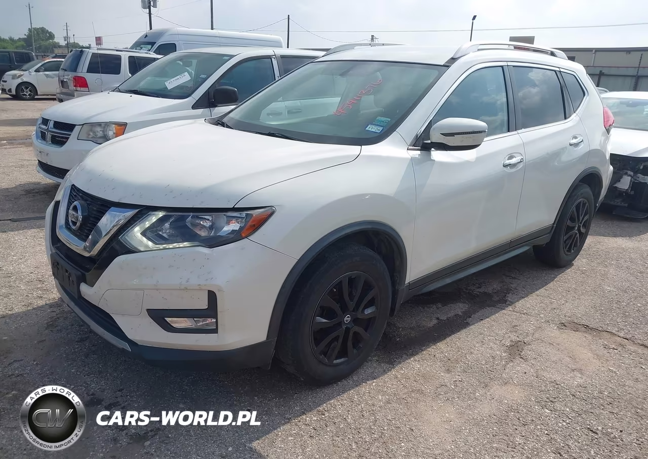 2017 Nissan Rogue Sv VIN:JN8AT2MV6HW258372 - 2