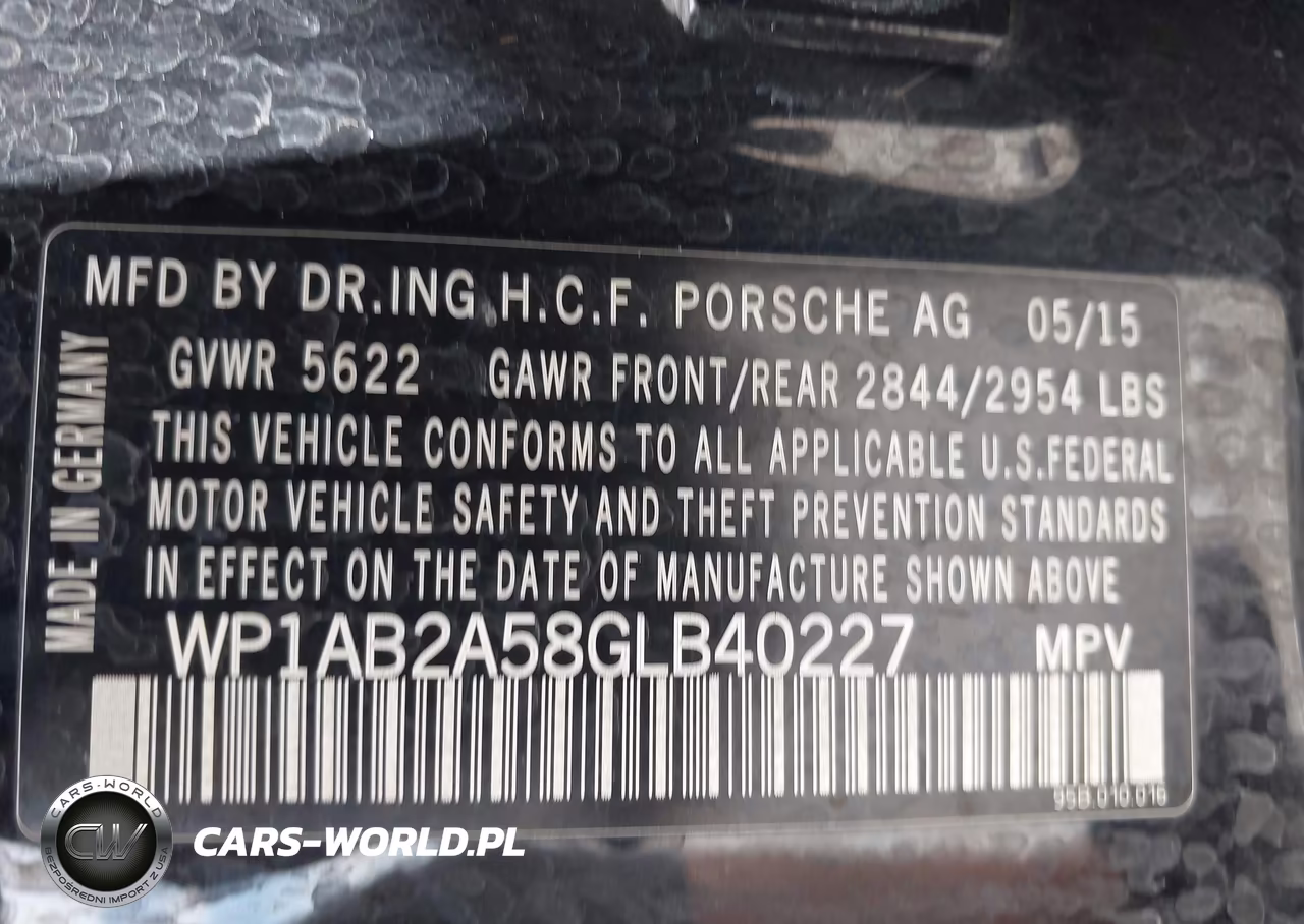 2016 Porsche Macan S VIN:WP1AB2A58GLB40227 - 9