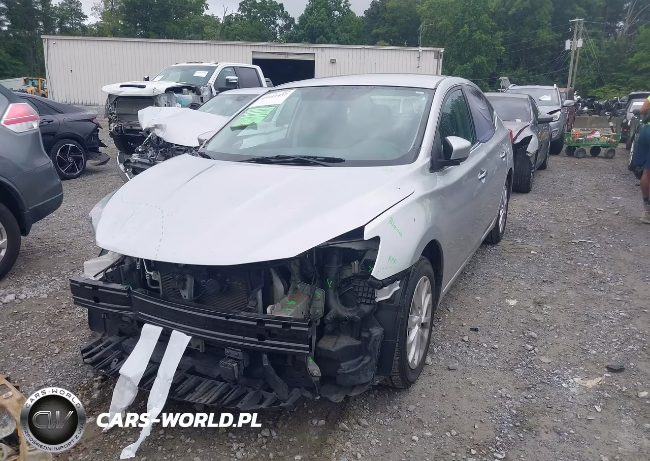 2018 Nissan Sentra Sv VIN:3N1AB7AP7JL653547 - 2
