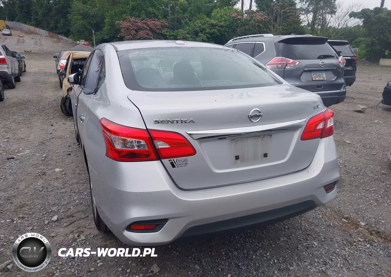 2018 Nissan Sentra Sv VIN:3N1AB7AP7JL653547 - 3
