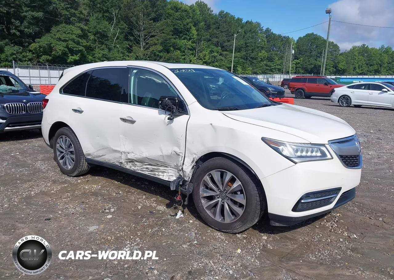 2016 Acura Mdx Technology Acurawatch Plus Packages-Technology Package – zdjęcie 1 z 17