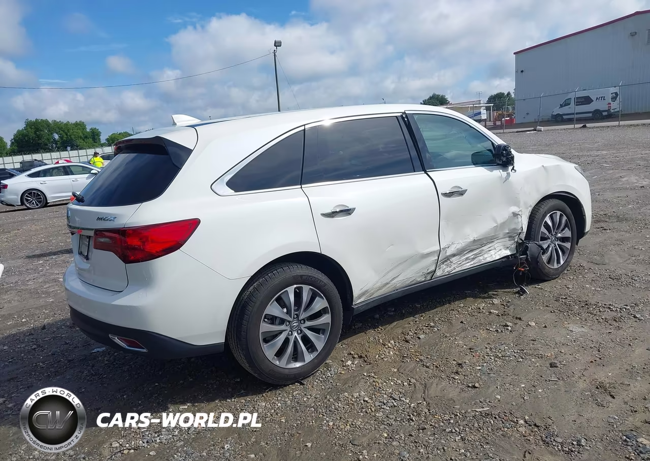 2016 Acura Mdx Technology Acurawatch Plus Packages-Technology Package VIN:5FRYD3H43GB017885 - 4