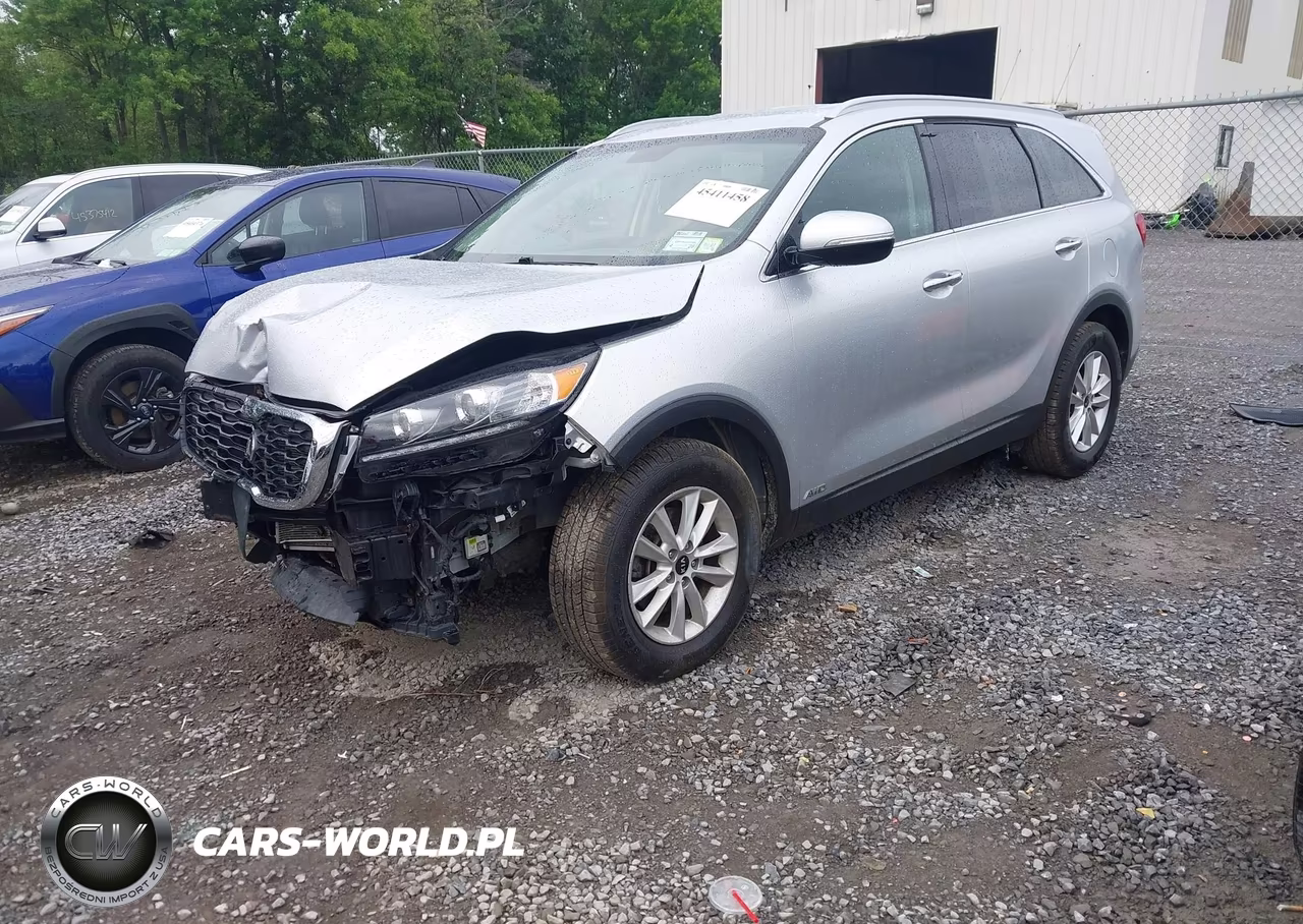 2019 Kia Sorento 2.4L Lx VIN:5XYPGDA34KG591344 - 2