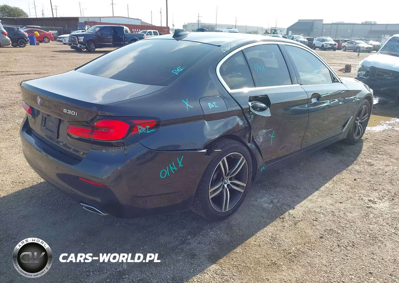 2021 BMW 530I VIN:WBA53BH09MWX10107 - 4