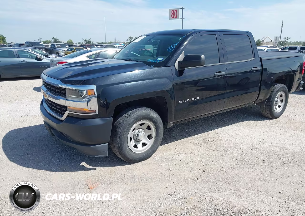 2018 Chevrolet Silverado 1500 Wt VIN:3GCPCNEH3JG134063 - 2