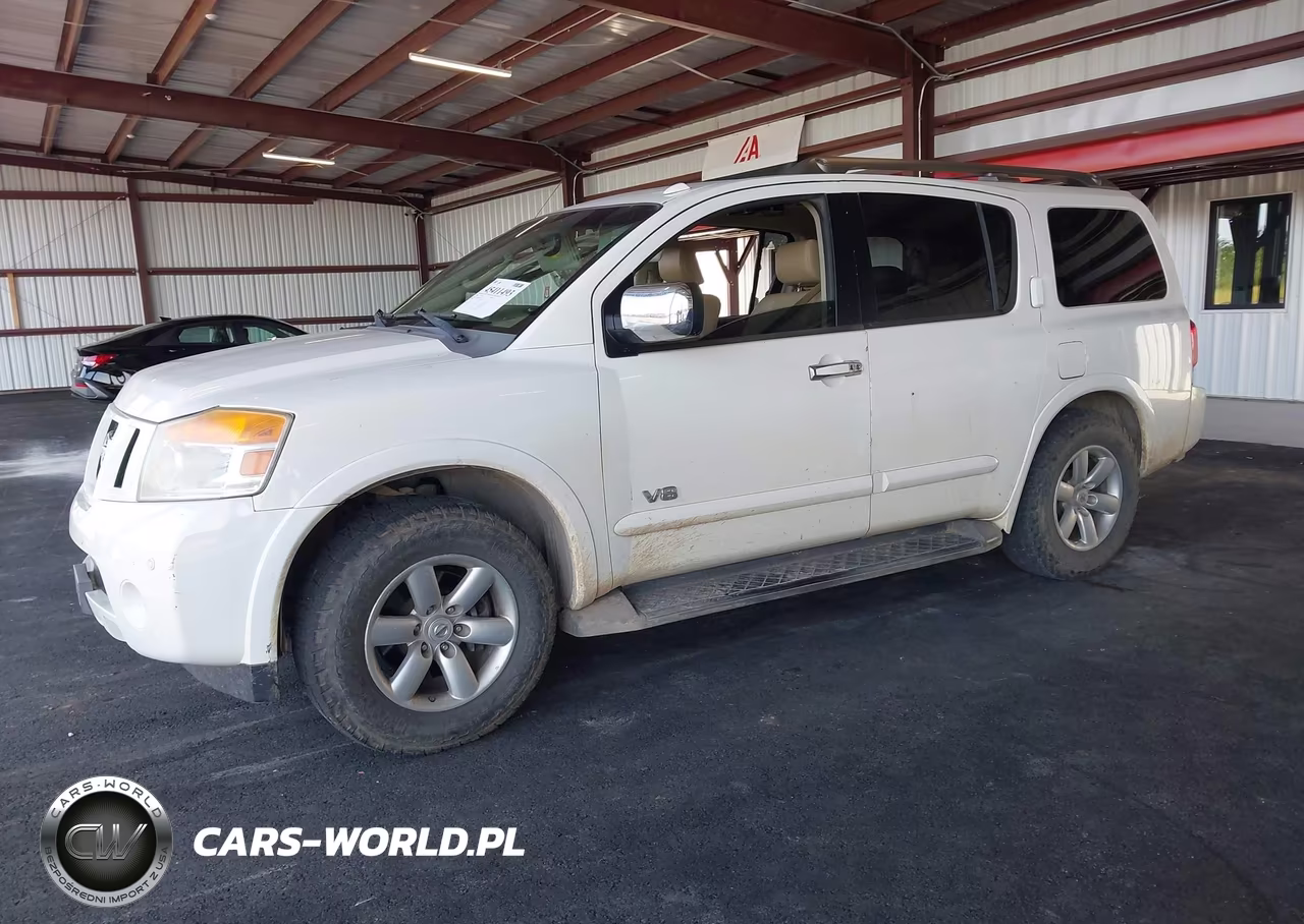 2008 Nissan Armada Se VIN:5N1BA08D78N602904 - 2