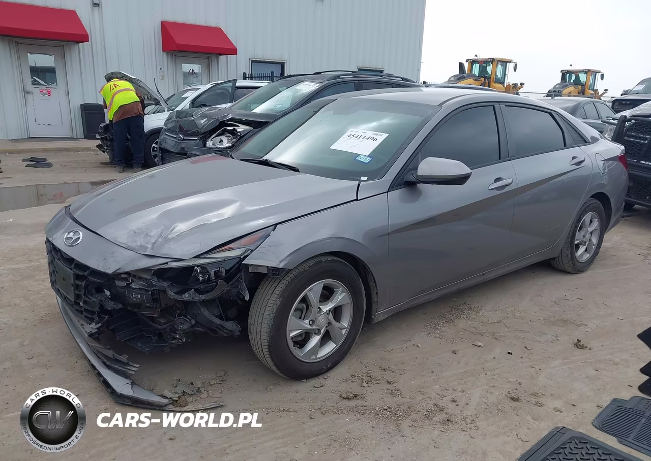 2021 Hyundai Elantra Se VIN:KMHLL4AG3MU190460 - 2