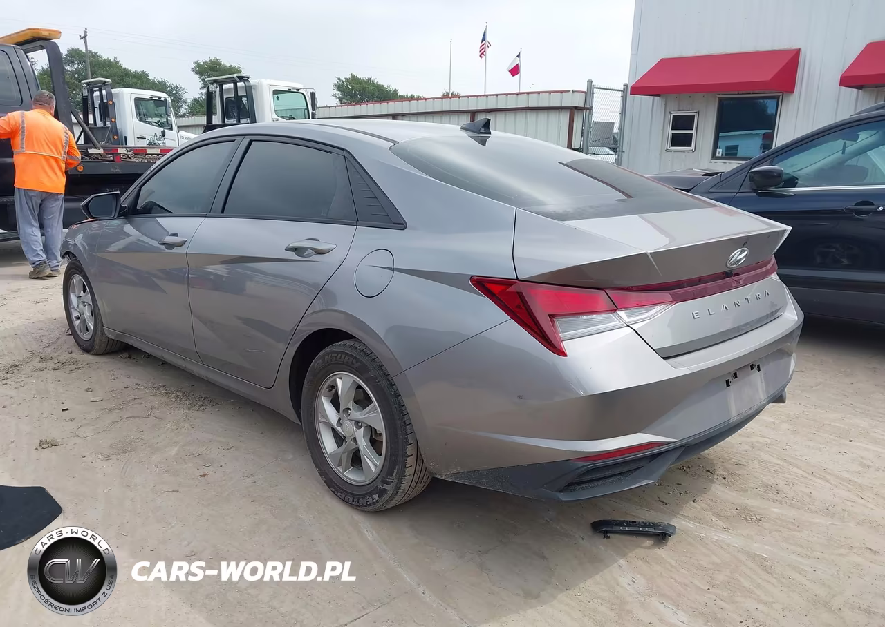 2021 Hyundai Elantra Se VIN:KMHLL4AG3MU190460 - 3