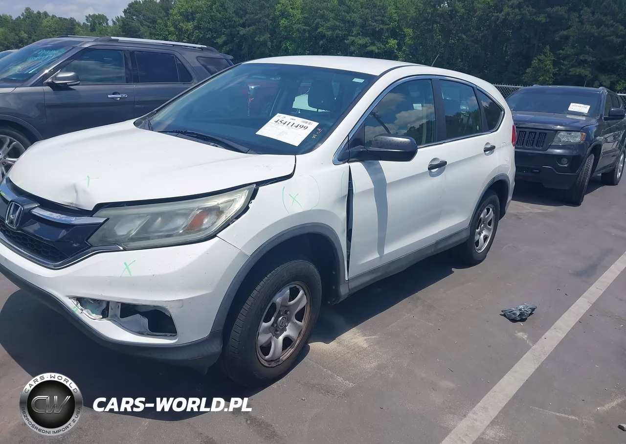 2015 Honda Cr-V Lx VIN:5J6RM4H30FL025564 - 2