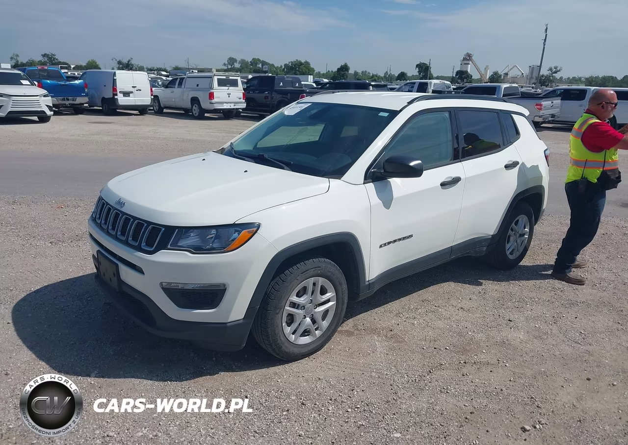 2018 Jeep Compass Sport Fwd VIN:3C4NJCAB3JT374398 - 2