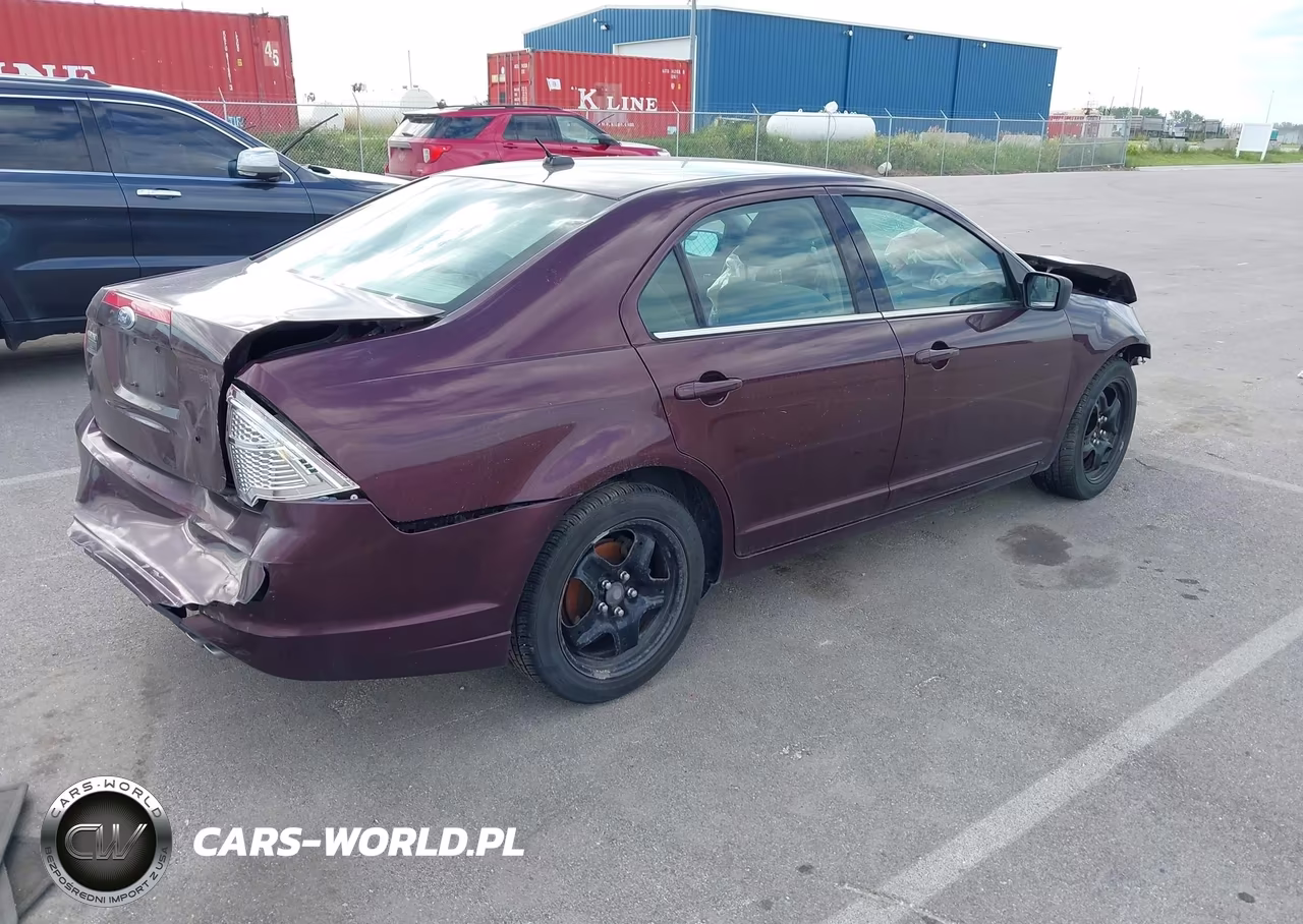 2011 Ford Fusion Se VIN:3FAHP0HA5BR144499 - 4