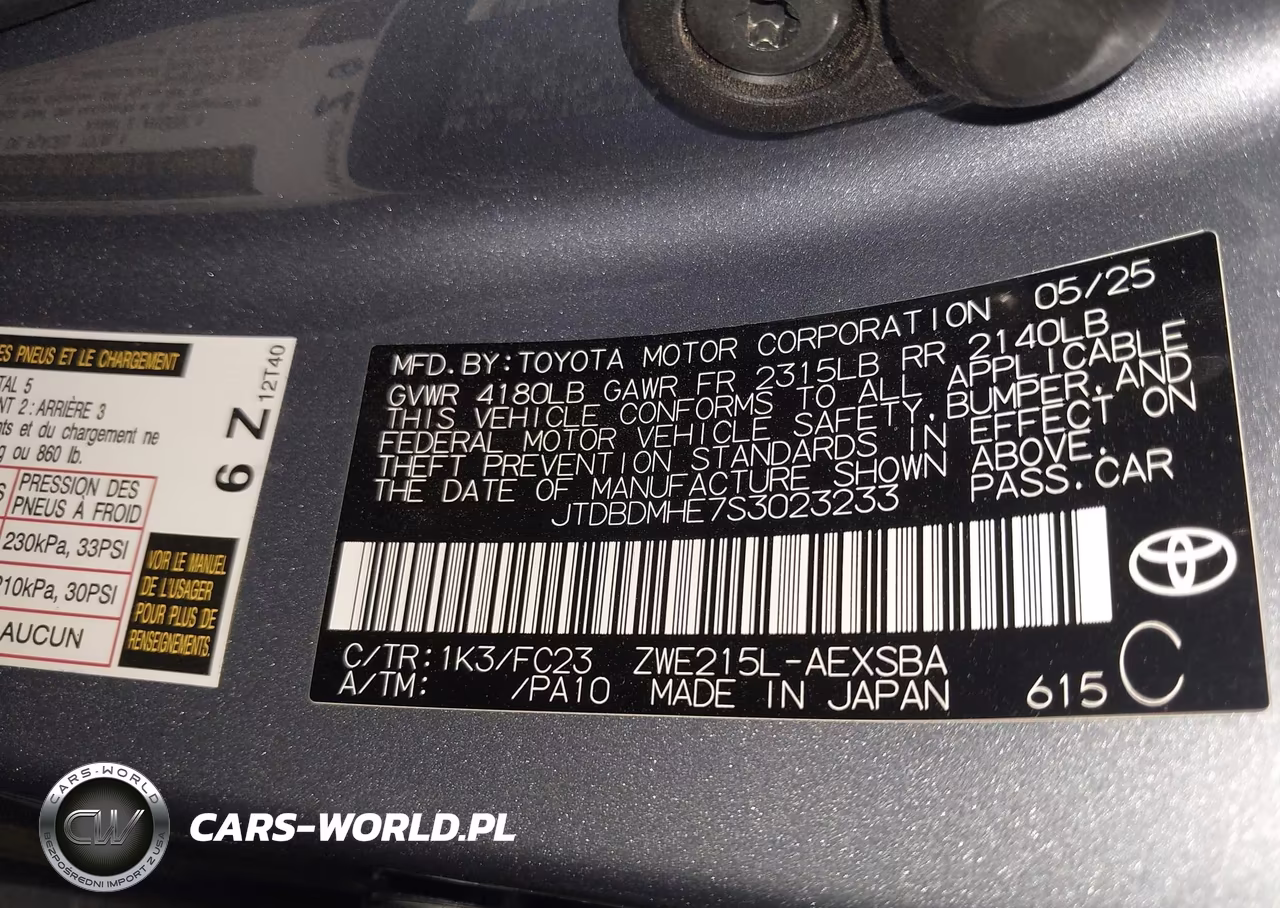 2025 Toyota Corolla Hybrid Se VIN:JTDBDMHE7S3023233 - 9