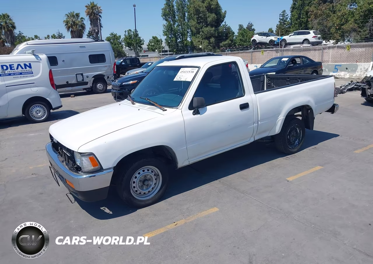 1989 Toyota Pickup 1-2 Ton Sht Wheelbase Dlx VIN:JT4RN81P2K0012267 - 2