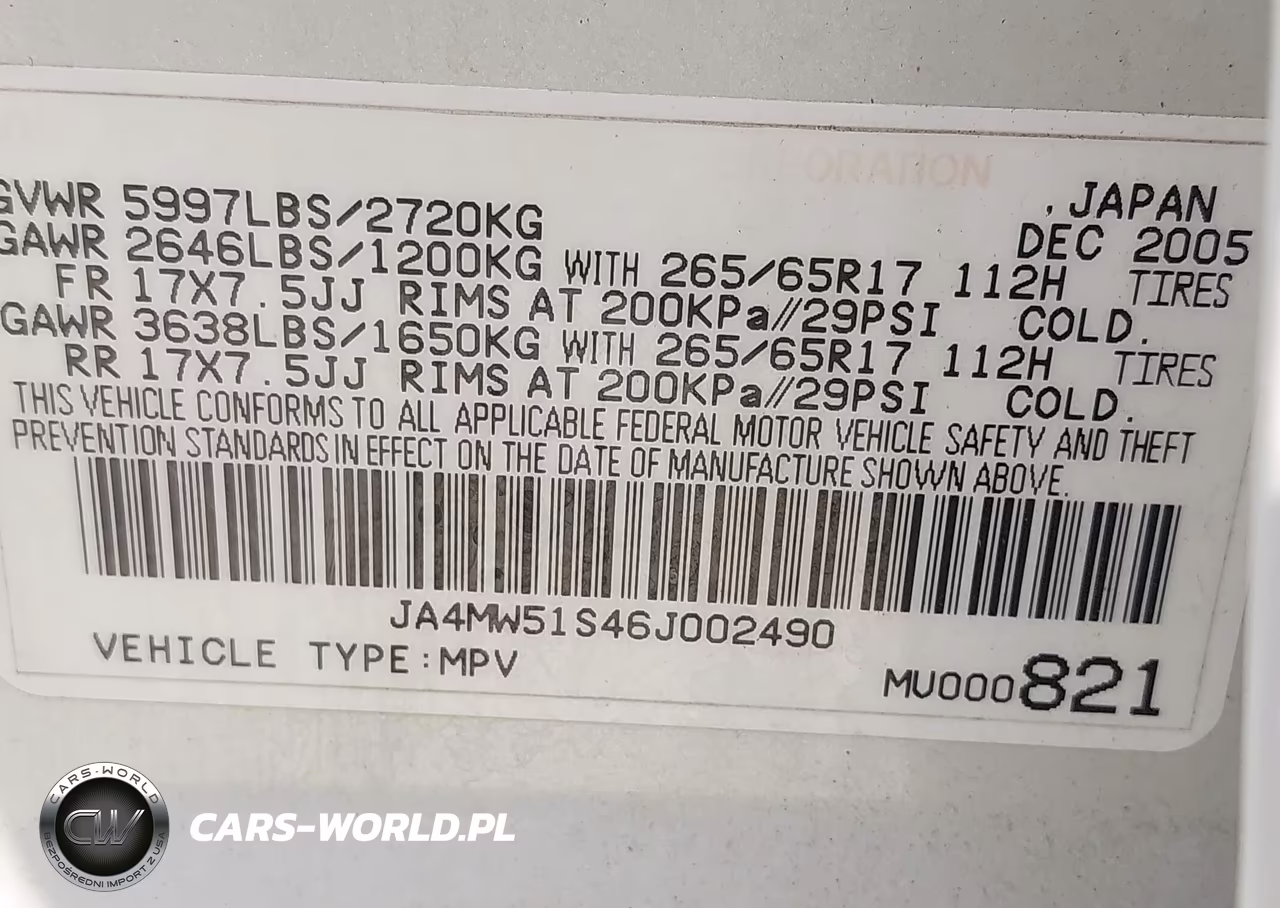 2006 Mitsubishi Montero Limited VIN:JA4MW51S46J002490 - 9