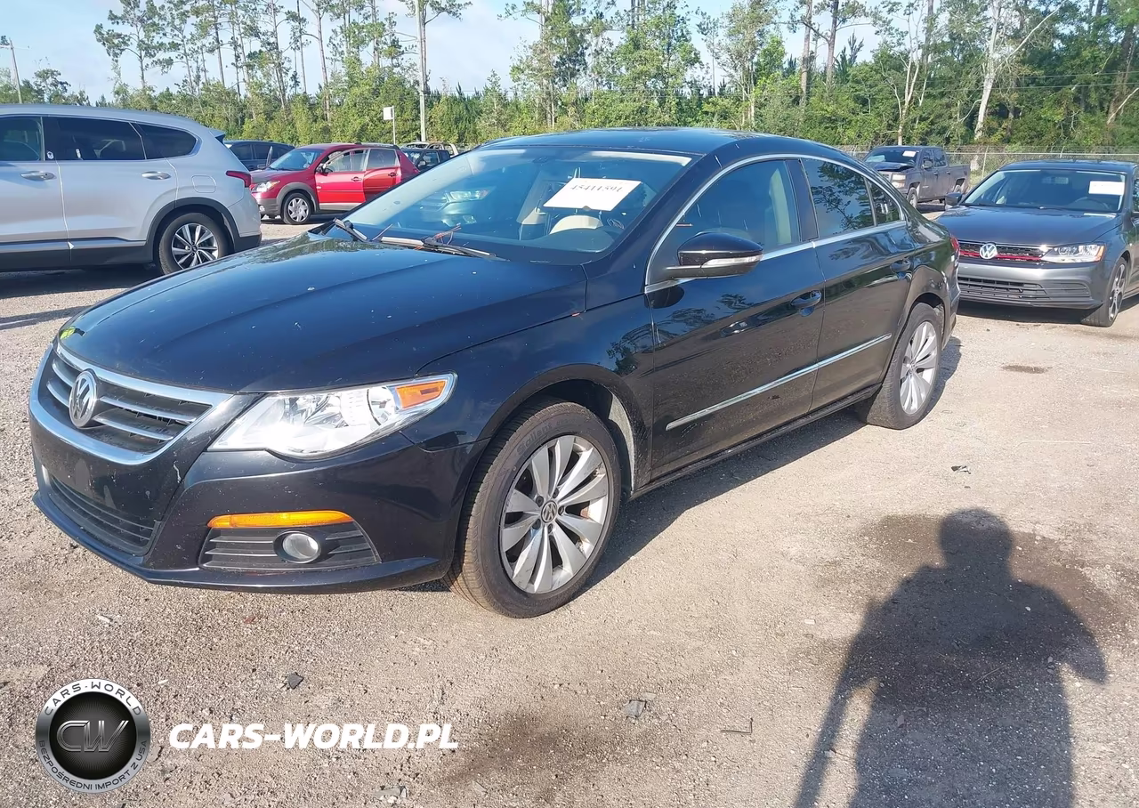 2010 Volkswagen Cc Sport VIN:WVWML7AN9AE517393 - 2
