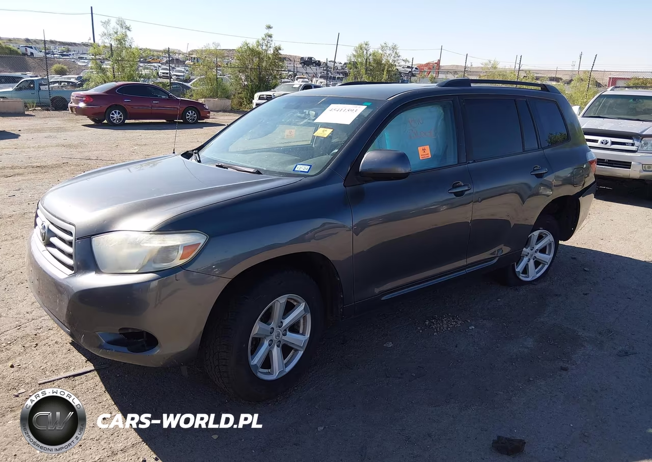 2010 Toyota Highlander Base V6 VIN:5TDZK3EH5AS016484 - 2