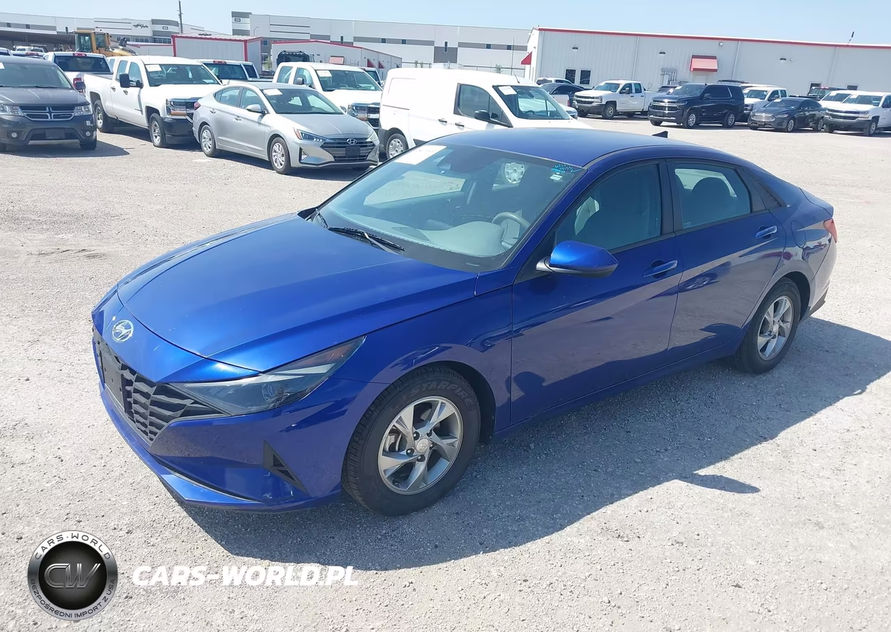 2021 Hyundai Elantra Se VIN:5NPLL4AG0MH048971 - 2