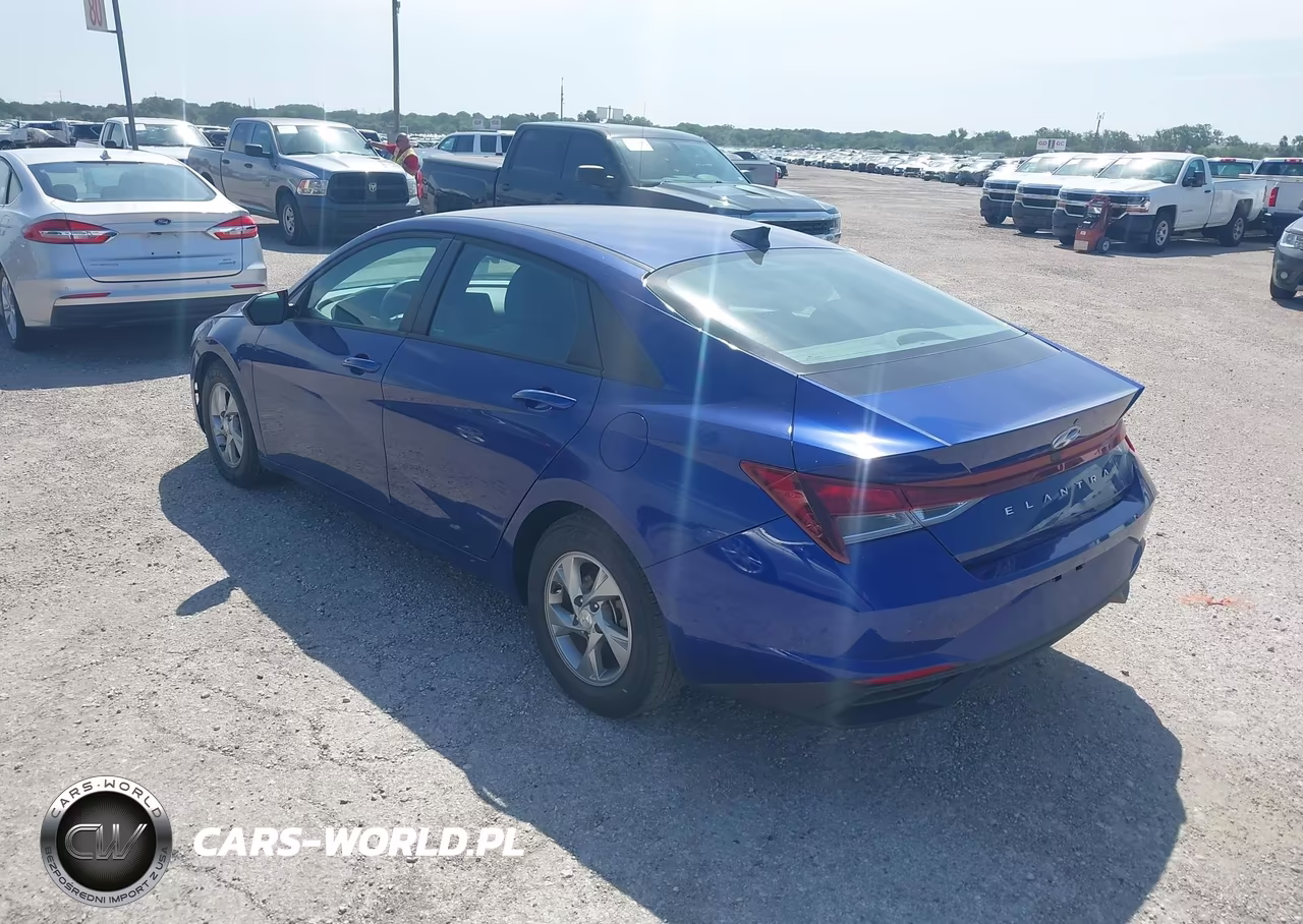 2021 Hyundai Elantra Se VIN:5NPLL4AG0MH048971 - 3
