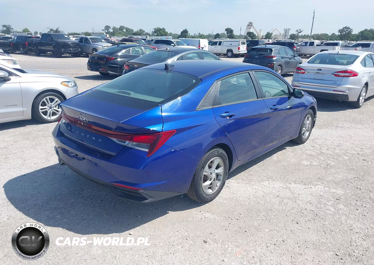 2021 Hyundai Elantra Se VIN:5NPLL4AG0MH048971 - 4