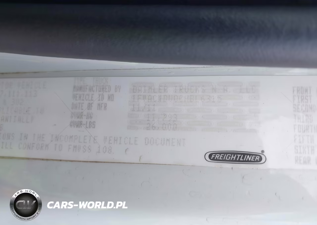 2012 Freightliner M2 106 Medium Duty VIN:1FVACWDU0CHBL6315 - 8