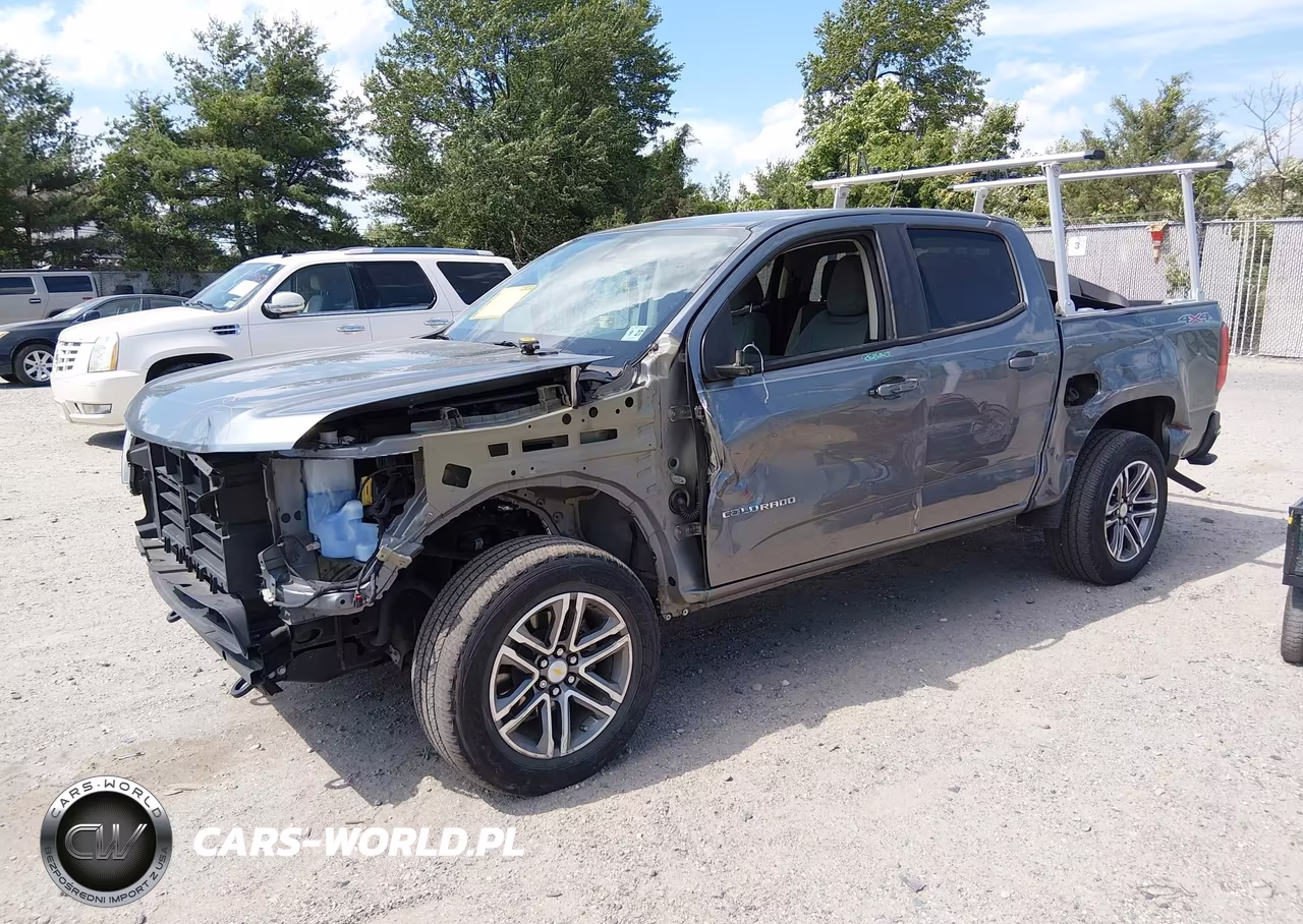 2022 Chevrolet Colorado 4Wd Short Box Wt VIN:1GCGTBEN9N1252532 - 2