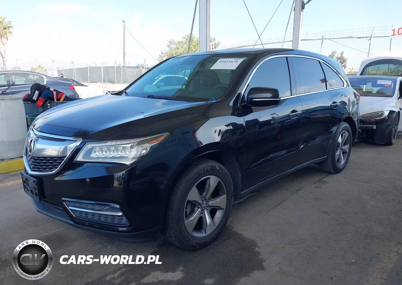 2015 Acura Mdx VIN:5FRYD3H27FB004683 - 2