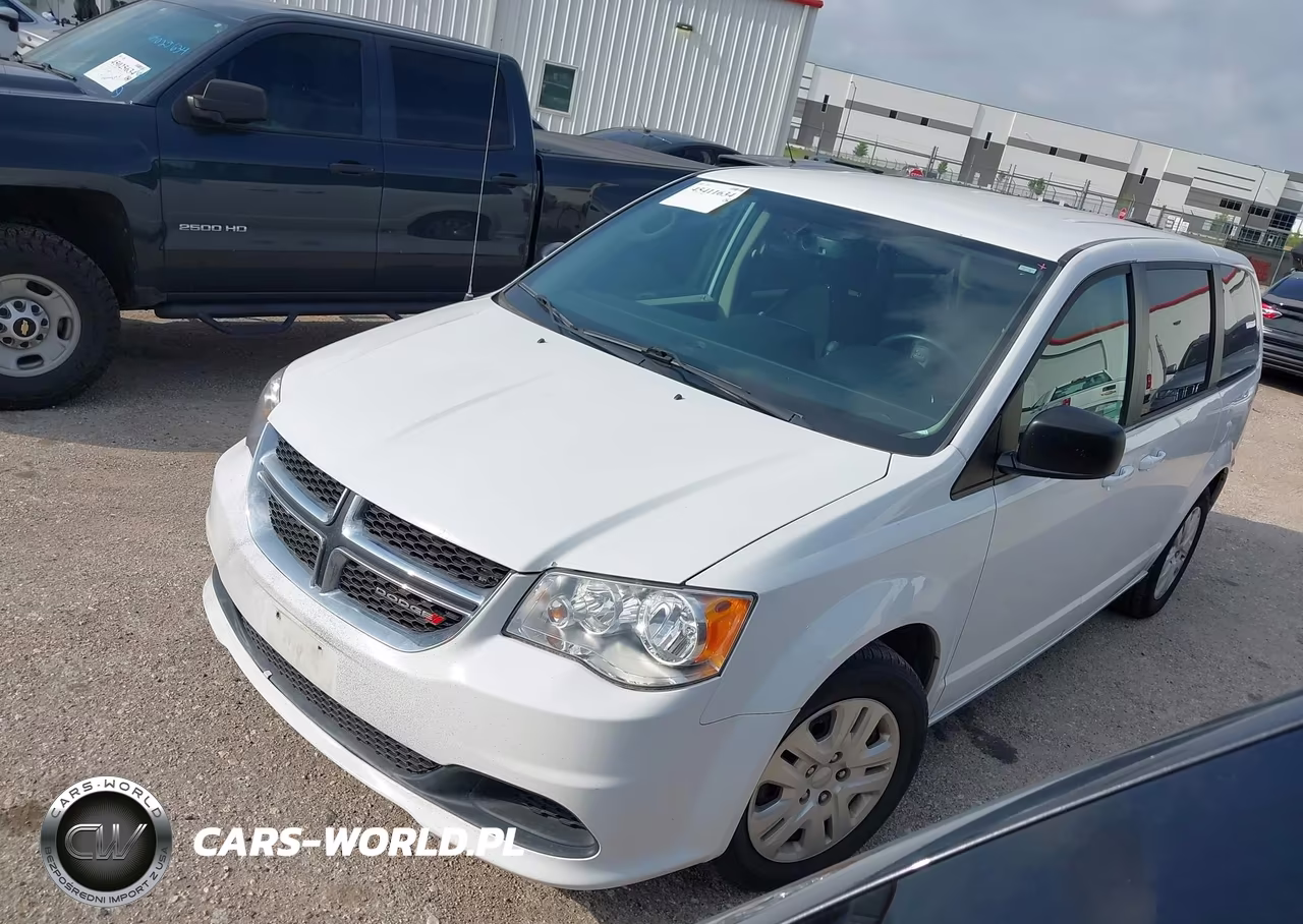 2018 Dodge Grand Caravan Se VIN:2C4RDGBG5JR254843 - 2