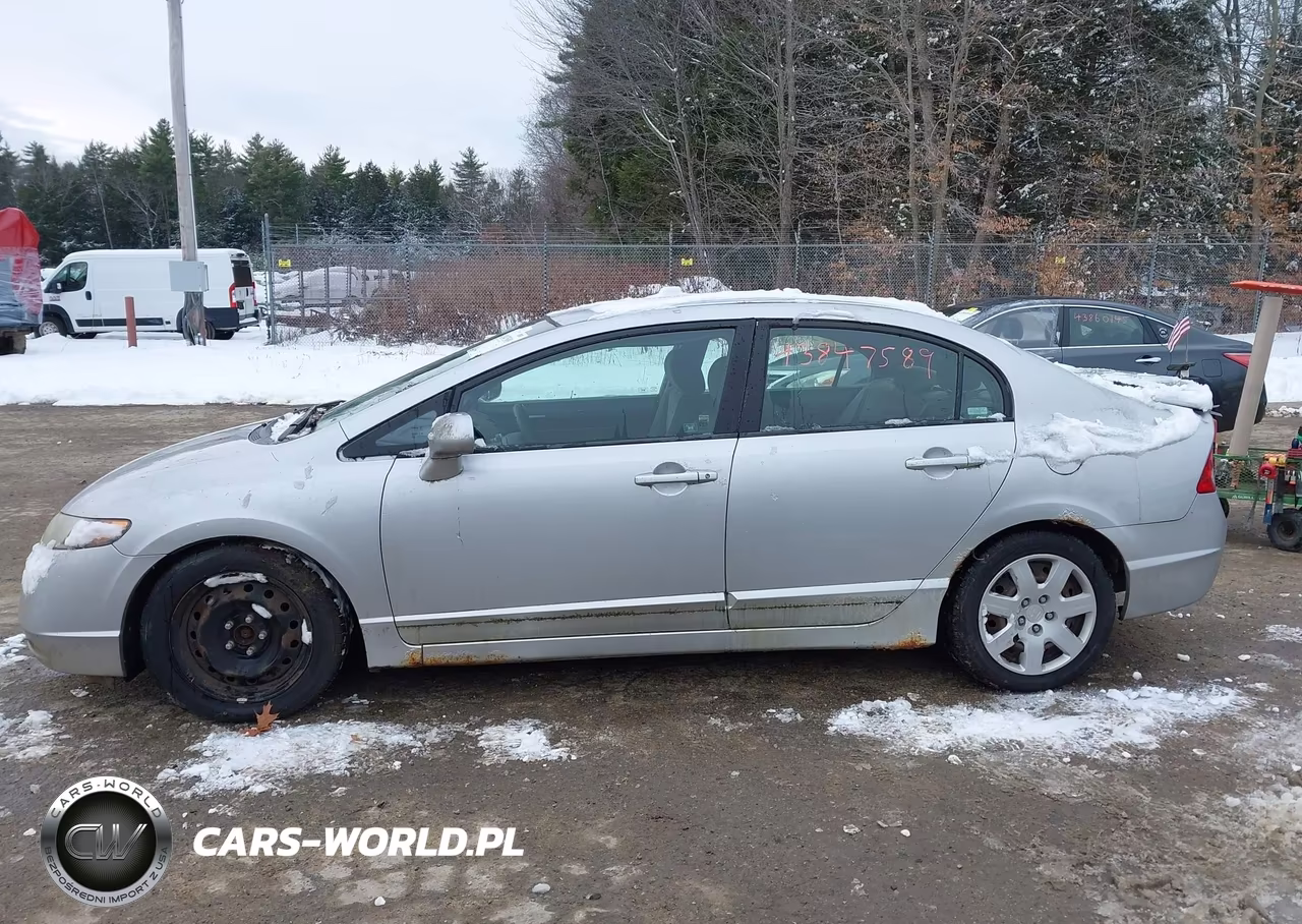 2007 Honda Civic Lx VIN:2HGFA15567H316141 - 12