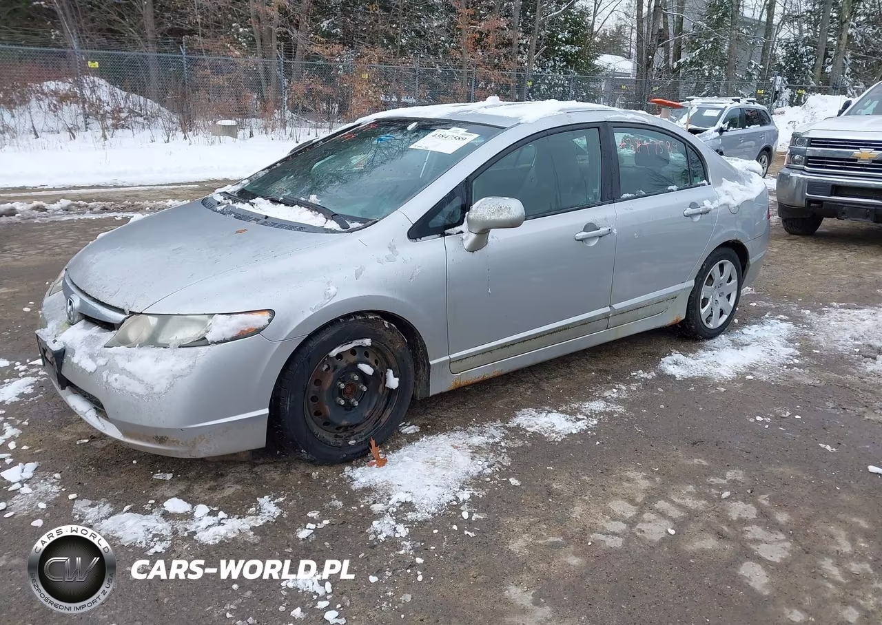 2007 Honda Civic Lx VIN:2HGFA15567H316141 - 2