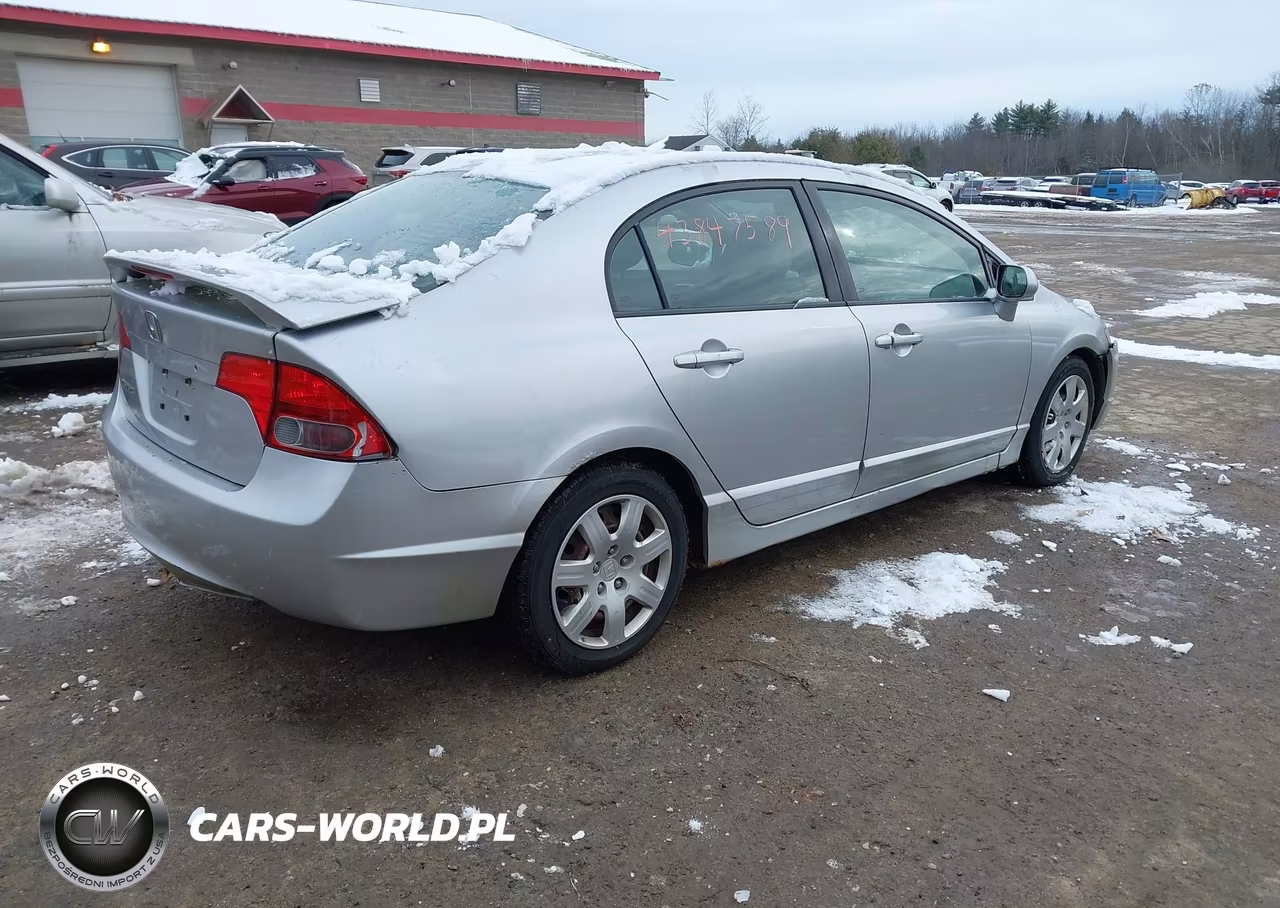 2007 Honda Civic Lx VIN:2HGFA15567H316141 - 4