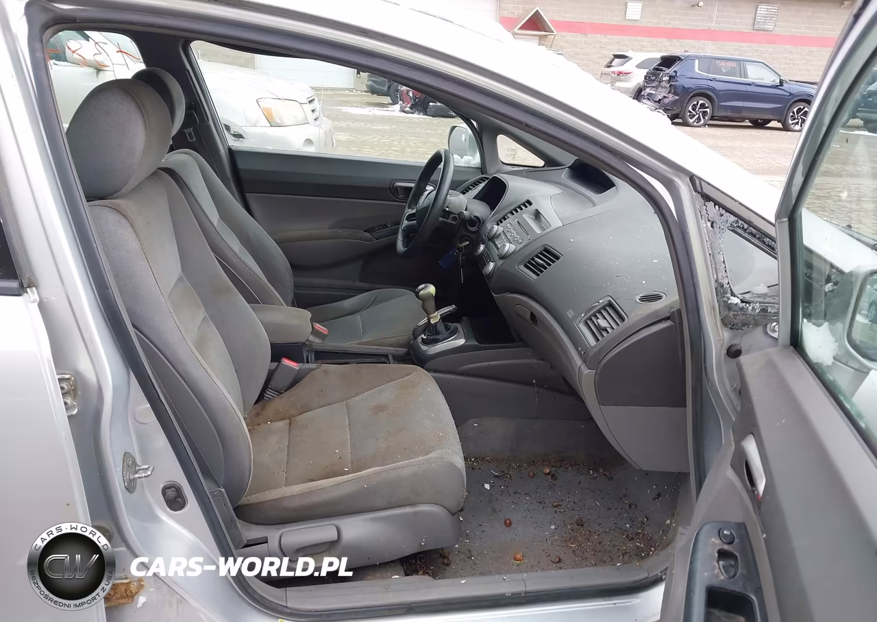 2007 Honda Civic Lx VIN:2HGFA15567H316141 - 5