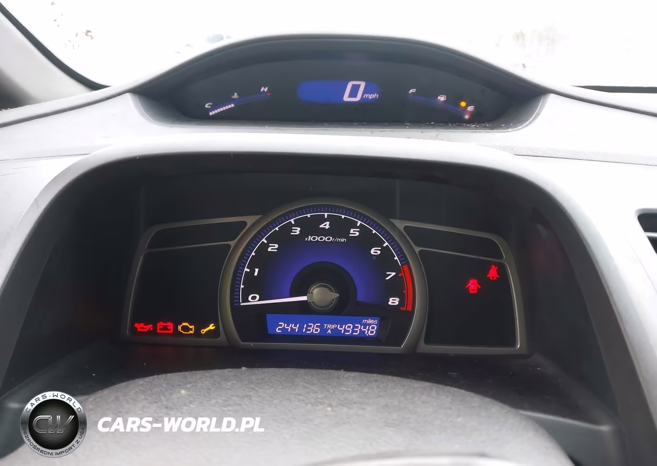 2007 Honda Civic Lx VIN:2HGFA15567H316141 - 7
