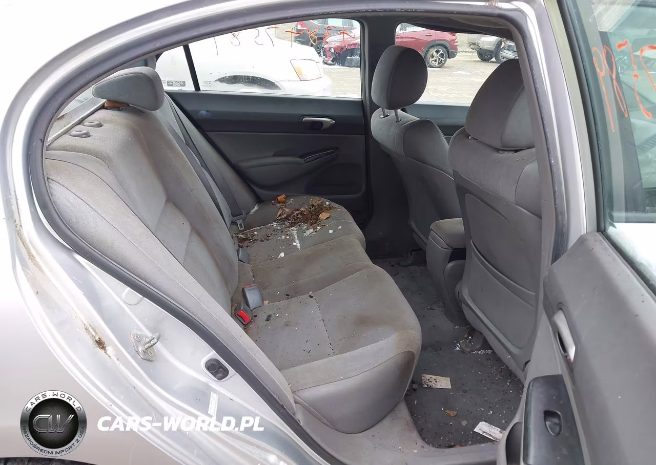 2007 Honda Civic Lx VIN:2HGFA15567H316141 - 8