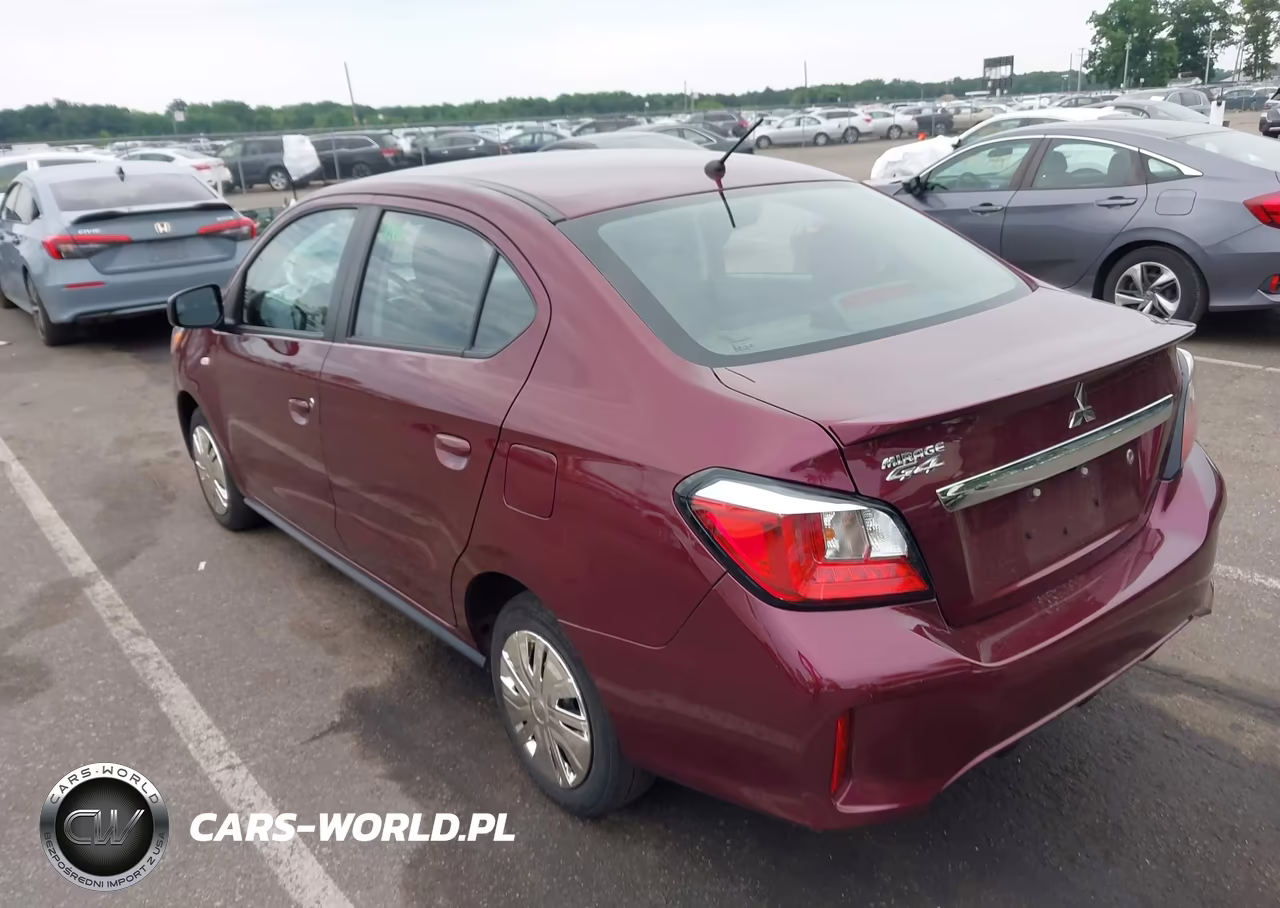 2024 Mitsubishi Mirage G4 Es VIN:ML32FUFJ9RHF04582 - 3