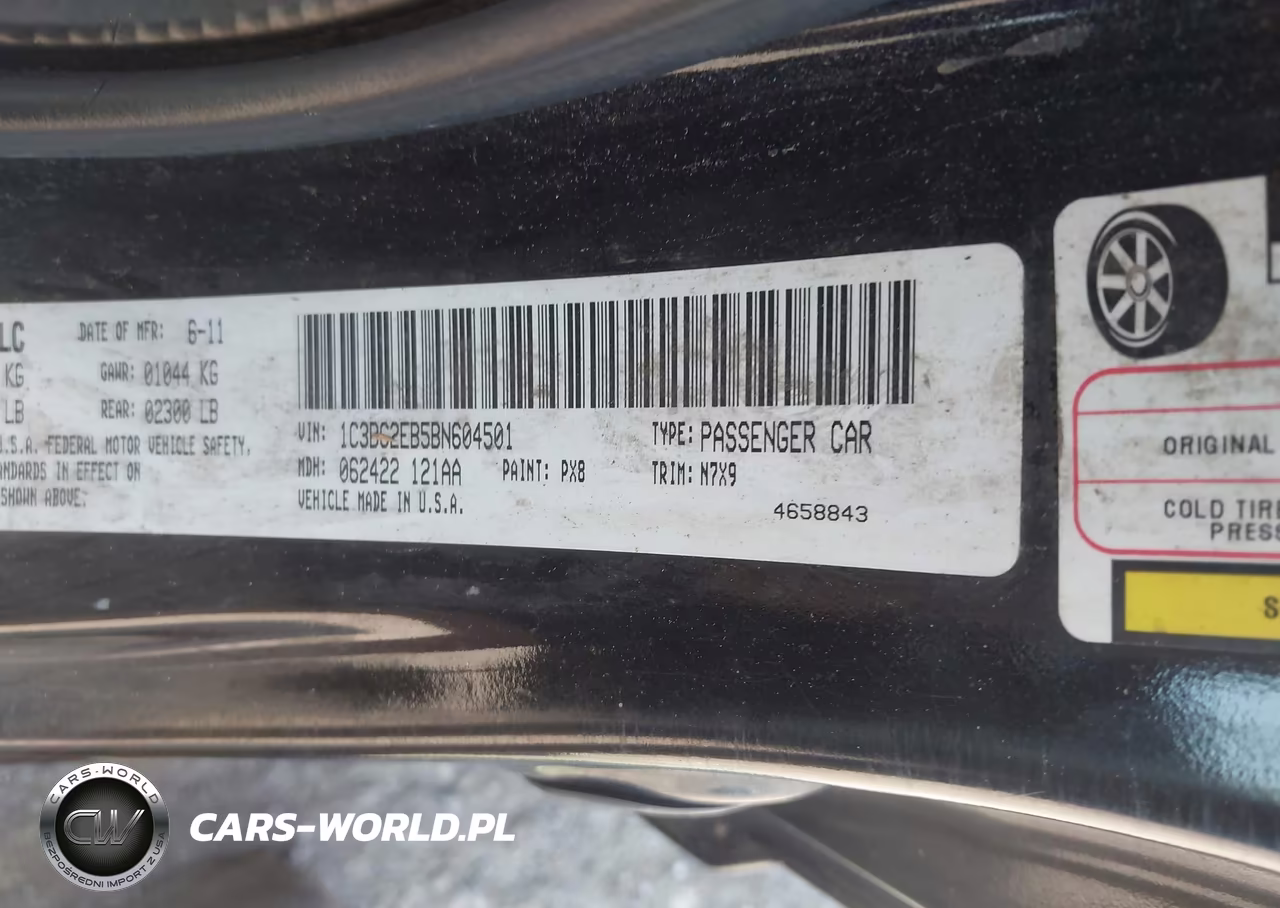 2011 Chrysler 200 Touring VIN:1C3BC2EB5BN604501 - 9