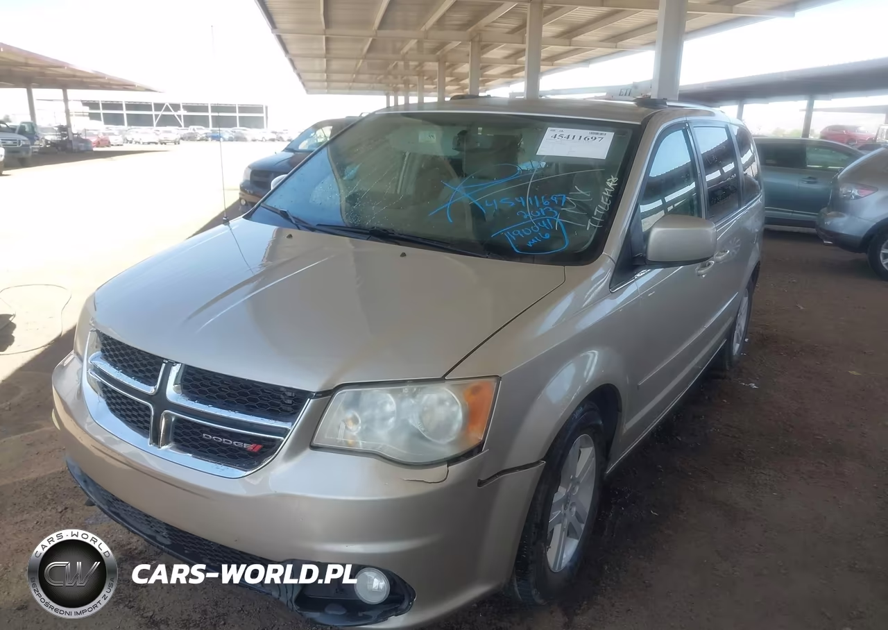 2013 Dodge Grand Caravan Crew VIN:2C4RDGDGXDR506586 - 2
