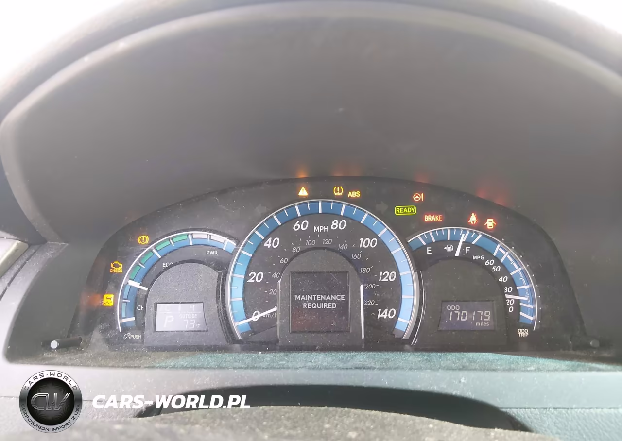 2012 Toyota Camry Hybrid Xle VIN:4T1BD1FK7CU053931 - 7