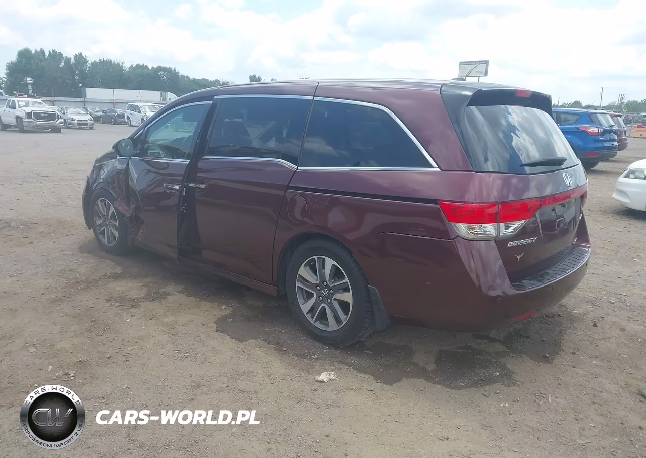 2015 Honda Odyssey Touring-Touring Elite VIN:5FNRL5H91FB108751 - 3